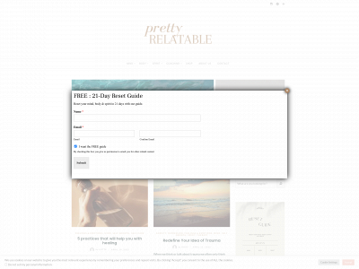 prettyrelatable.com snapshot