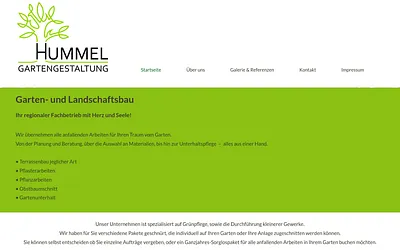 hummel-gartengestaltung.de snapshot