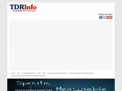 teoriaderestricciones.info snapshot