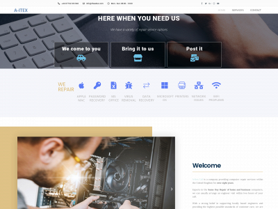 theaitex.com snapshot