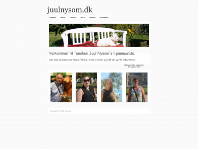 juulnysom.dk snapshot