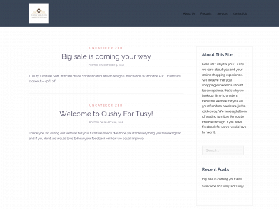 cushy4tushy.com snapshot
