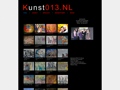 kunst013.nl snapshot