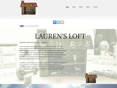 laurensloft.co.uk snapshot