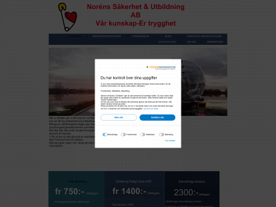 norenssakerhet.se snapshot