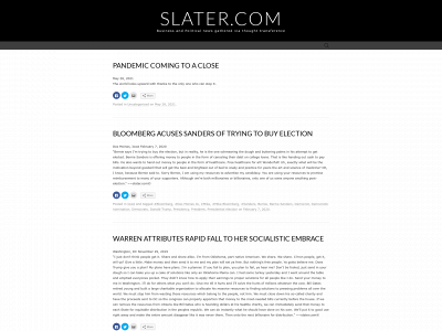 slater.com snapshot