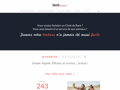 www.laregiedesanimaux.fr snapshot