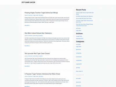 rtpgamegacor.com snapshot