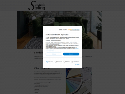 sandelinboligstyling.no snapshot