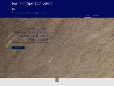 pacifictractorwest.com snapshot