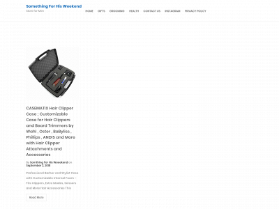 somethingforhisweekend.com snapshot