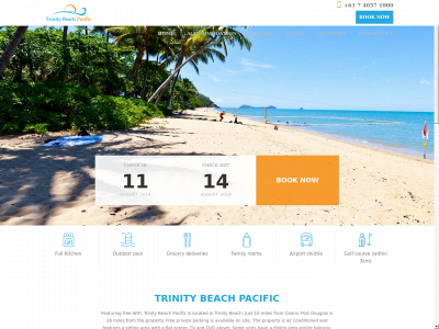trinitybeachpacific.com.au snapshot