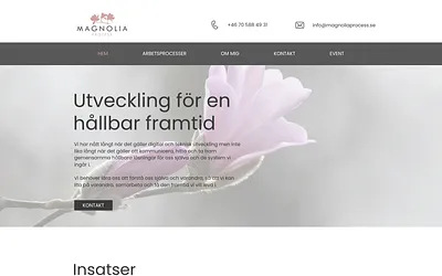 magnoliaprocess.se snapshot