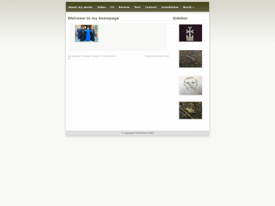 frithjofhoel.no snapshot