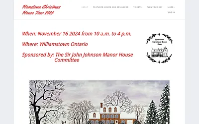 www.hometownchristmashousetour2024.com snapshot