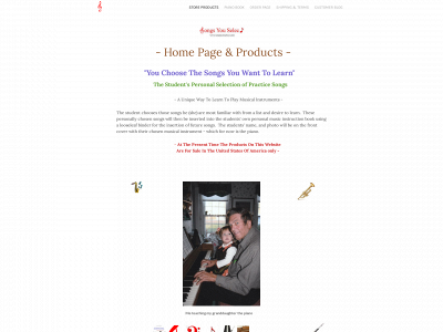 www.songsyouselect.com snapshot