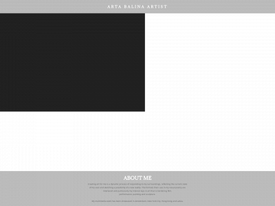 artabalinaart.com snapshot