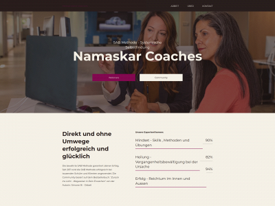 namaskar-coaches.com snapshot