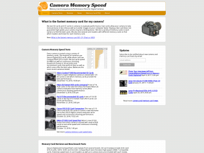 cameramemoryspeed.com snapshot