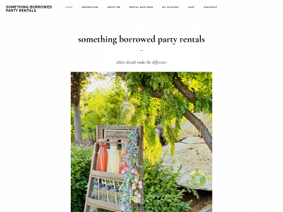 somethingborrowedpartyrentals.net snapshot