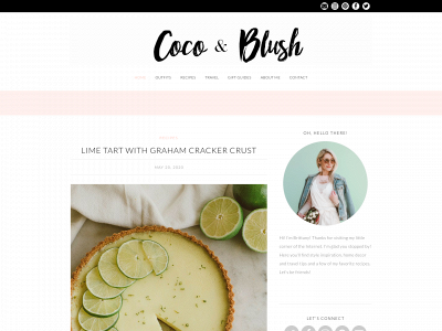 cocoandblush.com snapshot