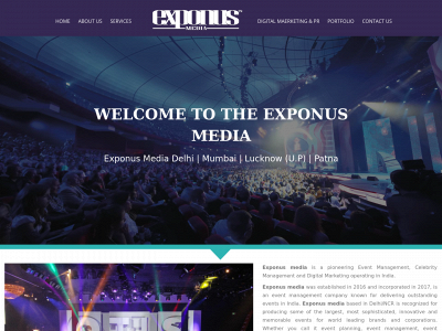 www.exponusmedia.com snapshot