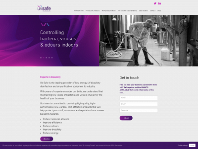 uv-safe.co.uk snapshot