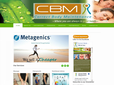 correctbodymaintenance.com.au snapshot