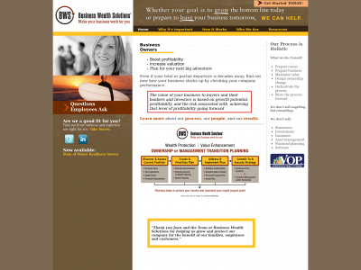 businesswealthsolutions.net snapshot