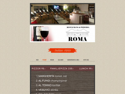 pizzeriaroma.se snapshot