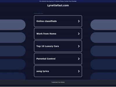www.lynettefast.com snapshot
