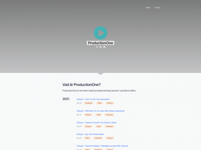 productionone.se snapshot