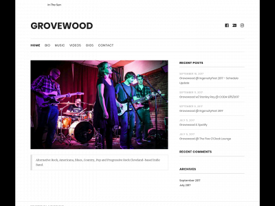 grovewoodband.com snapshot