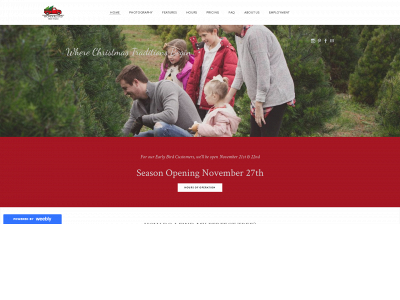 www.wonderlandtreefarm.com snapshot