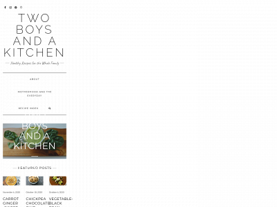 twoboysandakitchen.com snapshot