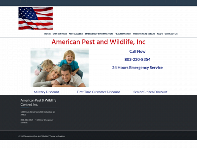 americanpestandwildlife.com snapshot