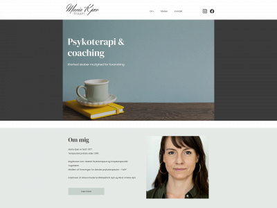 mariakjaer.dk snapshot