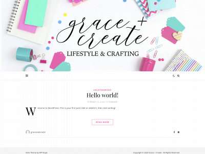 graceandcreate.com snapshot