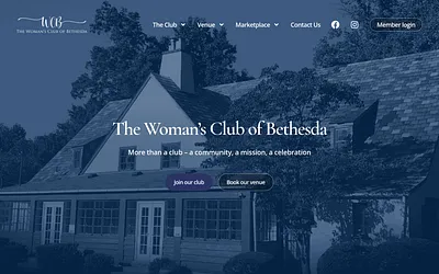 womansclubofbethesda.org snapshot