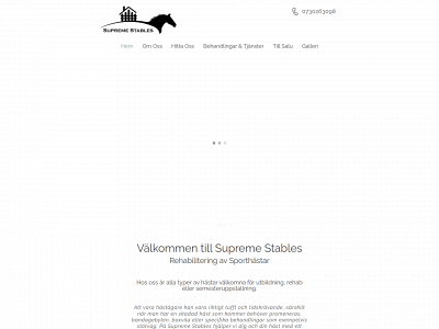 supremestables.se snapshot
