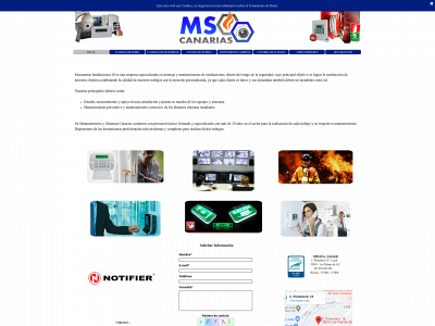 mscanarias.es snapshot