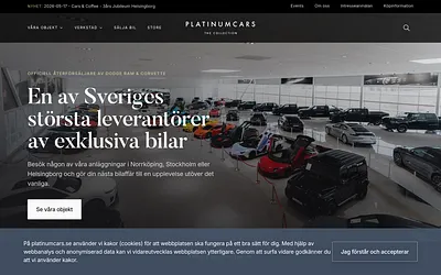 platinumcars.se snapshot