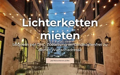 lichterkette-mieten.de snapshot