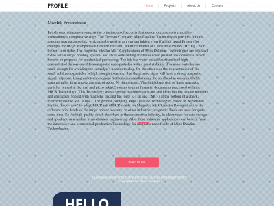 micrinkpressrelease.com snapshot