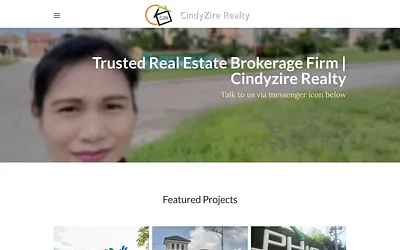 www.cindyzire.com snapshot