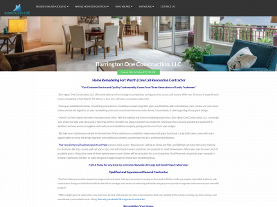 barringtononeremodeling.com snapshot