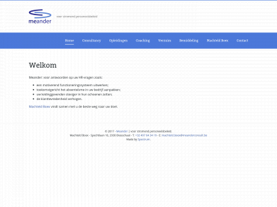 meanderconsult.be snapshot