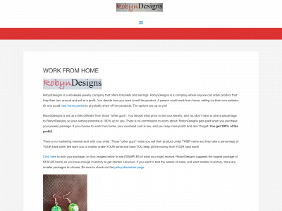robyndesigns.net snapshot