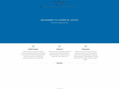 powerofjustice.se snapshot