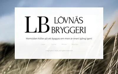 lovnasbryggeri.se snapshot